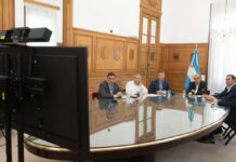 Melella y gobernadores se reúnen por primera vez