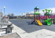 Trabajos de reacondicionamiento de la Plaza de los Animales