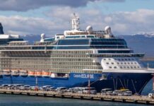 Llegaron cuatro cruceros en un día