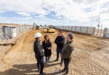 Comenzó la obra del hogar de día para adultos mayores