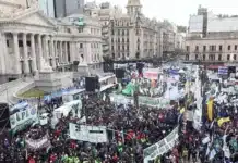 Gobierno intimó a camioneros a pagar por la protesta en tribunales