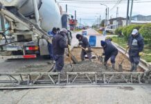 Continúan las obras viales en distintos puntos de la ciudad