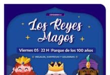 “Esperando a los Reyes Magos” en el Parque de los 100 años