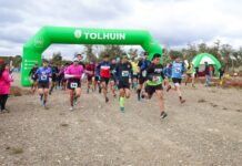 En Tolhuin se corrió el primer trail running del año