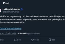 Cae la Ley Ómnibus y el Gobierno trató de “traidores” a los gobernadores