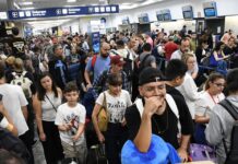 Hay demoras y cancelaciones de vuelos en Aeroparque y Ezeiza por el temporal