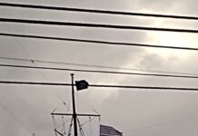 Llegó Milei y la bandera de EEUU flameó en la Base Naval