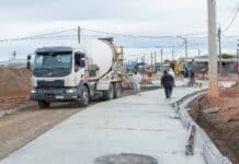 Terminó la obra del aliviador cloacal en la zona sur