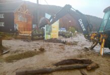 Intenso operativo de asistencia en la zona de Almanza