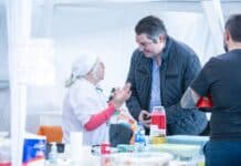 El Intendente recorrió una nueva edición del “Mercado en tu Barrio”