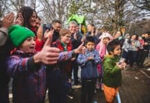 La Municipalidad de Ushuaia inauguró una nueva plaza en el B° Dos Banderas