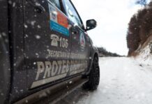 Recomiendan transitar con extrema precaución la Ruta 3 por nevadas en la zona sur de la provincia
