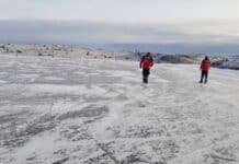 Habilitaron la Laguna de los Patos para deportes invernales
