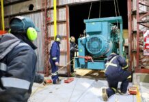 Llegó a Tolhuin un nuevo generador eléctrico