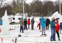 Fin de semana de esculturas en Tolhuin