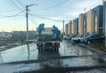 Tras el deshielo, se intervienen diferentes calles y espacios públicos