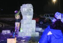 Concluyó el festival de esculturas en hielo