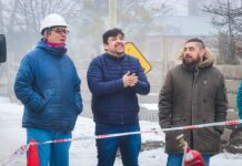 En Tolhuin, la conexión de gas ya llega al barrio Islas del Sur