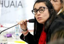 Belén Montes de Oca no se va con los libertarios