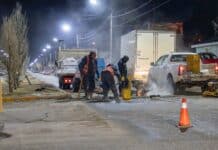 Avanzan las obras de recuperación vial en Río Grande