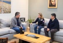 Perez se reunió con autoridades de Total Energies