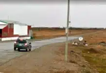 Comenzaron a quitar el alambrado en la Ruta 7