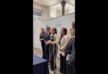 La diputada fueguina Andrea Freites tampoco se sacó la foto con la embajadora del Reino Unido