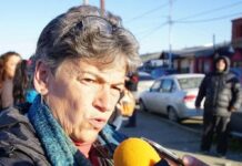 Patricia Blanco en el Día del Jubilado recordó a Ríos y Bertone