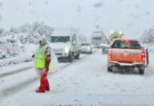 La primavera trae más nieve