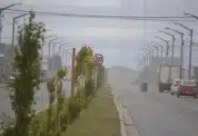 Clases suspendidas y vientos de más de 100 km/h