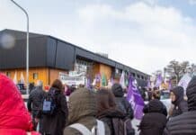Jueves de paro y clase pública en la Universidad sede Río Grande