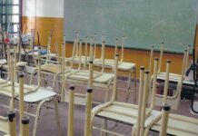 Alerta de vientos fuertes y clases suspendidas