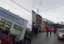 Un herido en los incidentes entre gremios en un acto del Partido Justicialista