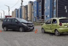 Dos heridos en un choque