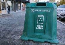 Concé donde se pueden dejar las botellas, latas y botellas PET en Río Grande