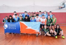 Regresan la delegacion de 270 personas que participaron en los Evita