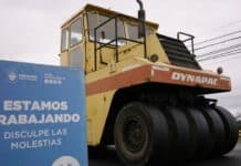 Finalizaron la pavimentación de un nuevo tramo de la Avenida Héroe de Malvinas