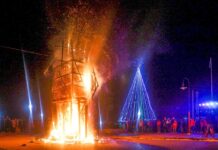 Vuelve la “quema del muñeco” a Tolhuin