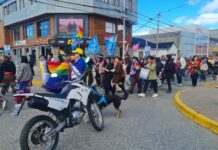 Río Grande se sumó a la Marcha Federal Antifascista de este sábado