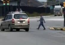 Detuvieron a un borracho que amenazaba con una piedra a los que pasaban