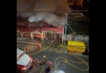 La Victoria, el histórico super chino de Ushuaia quedó destruido