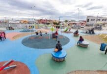 Inauguraron una nueva plaza en Río Grande