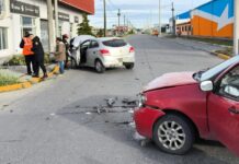 Un herido en un choque en Almafuerte y Belgrano