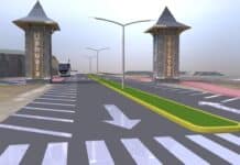 Vuoto firmó contrato para la obra de ingreso a Ushuaia