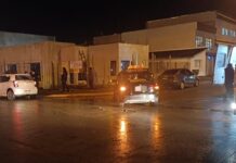 Dos heridos en un choque en Río Grande