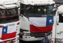 Camioneros chilenos niegan responsabilidad ante el mal estado de la ruta 40 en Chubut