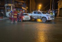 Dos heridos en un accidente en Ushuaia