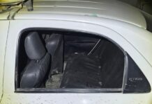 Una pelea entre hermanos terminó con un patrullero roto