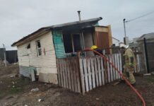 Se incendió una vivienda en Río Grande