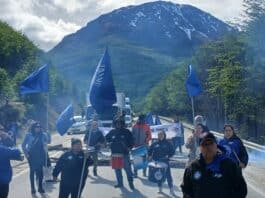 Sigue el corte de ATE en la ruta 3
